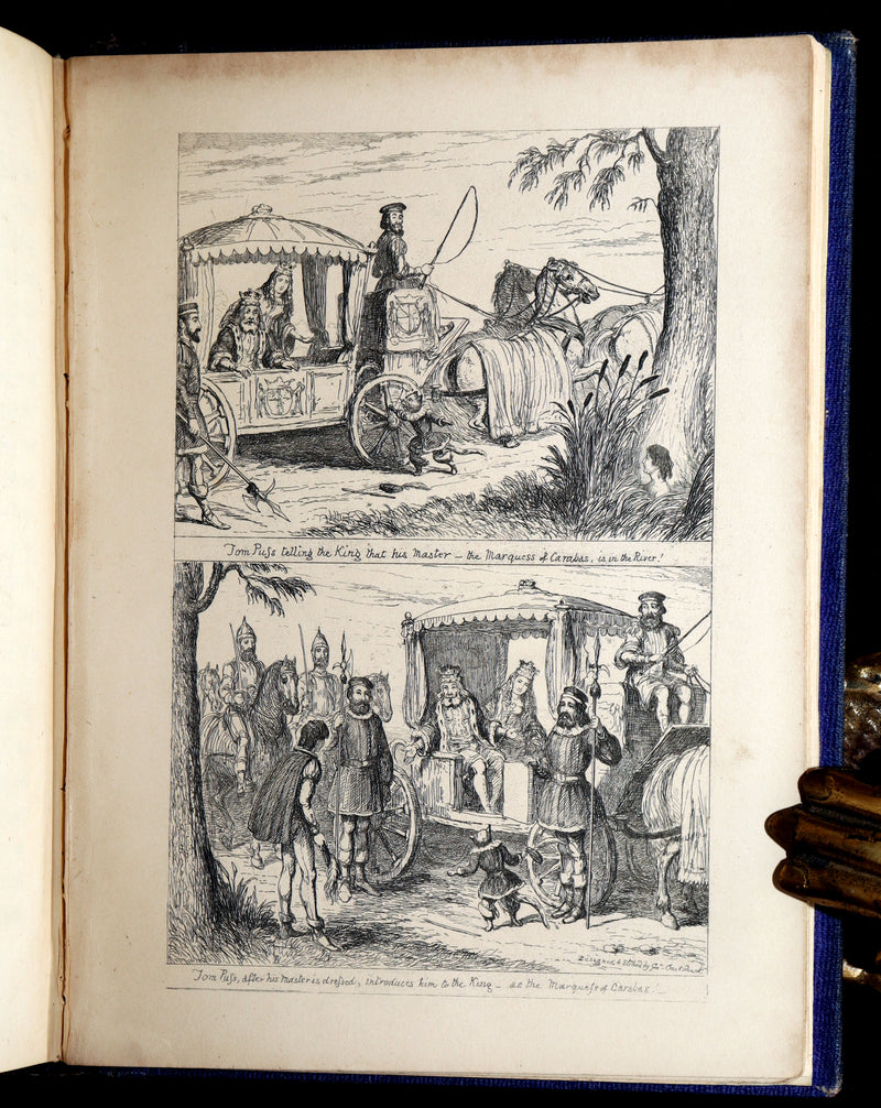 1865 Scarce First Edition - George Cruikshank's Fairy Library. Illustrated