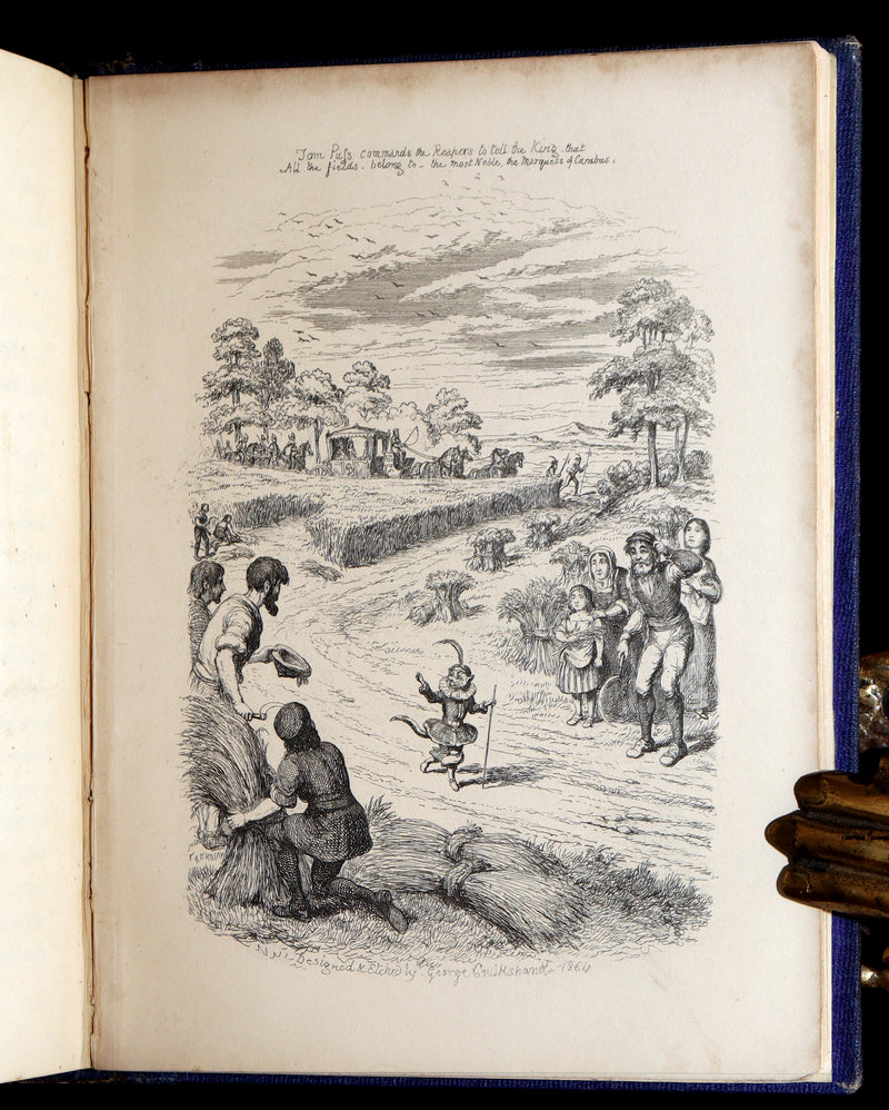 1865 Scarce First Edition - George Cruikshank's Fairy Library. Illustrated