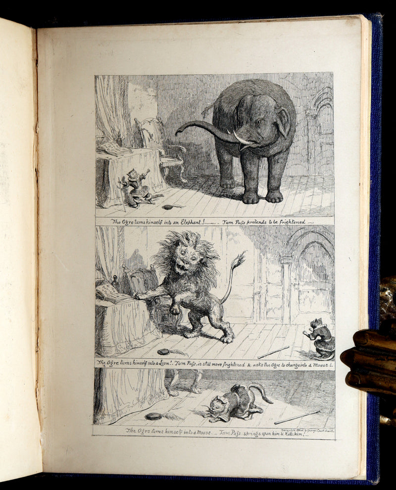 1865 Scarce First Edition - George Cruikshank's Fairy Library. Illustrated