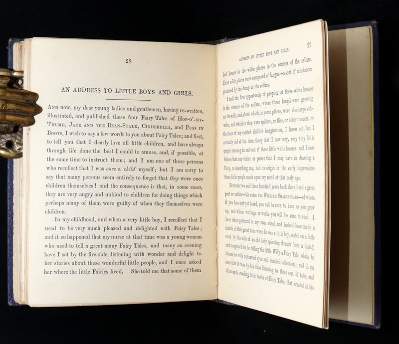 1865 Scarce First Edition - George Cruikshank's Fairy Library. Illustrated