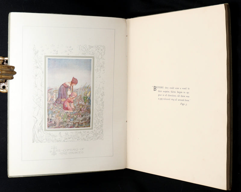1920 First Edition - Dulcibella and the Fairies illustrated by Hilda T. Miller