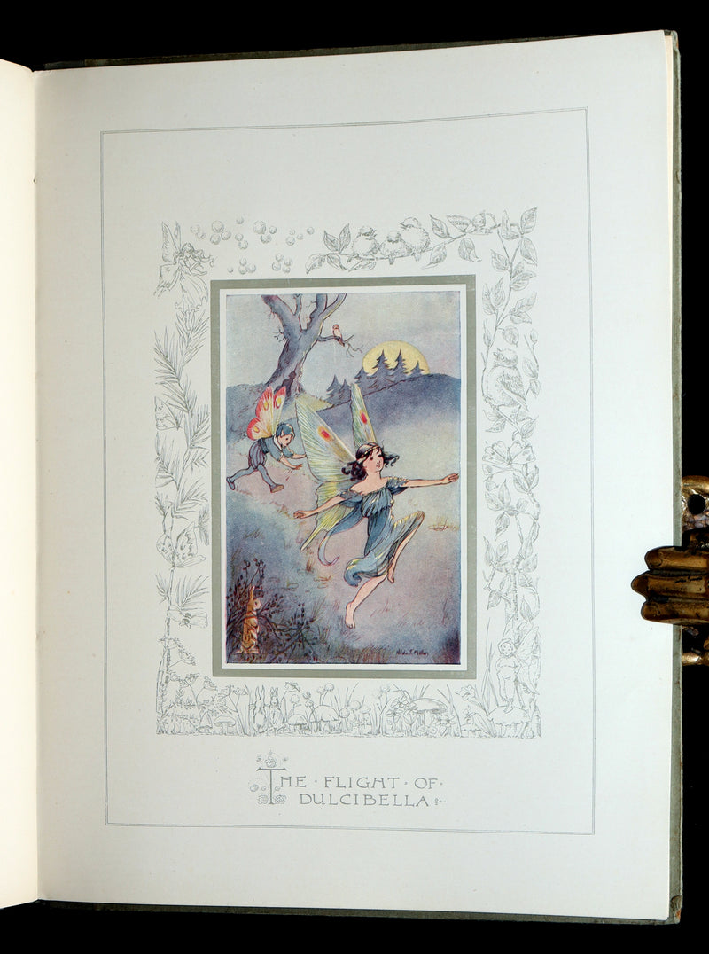 1920 First Edition - Dulcibella and the Fairies illustrated by Hilda T. Miller