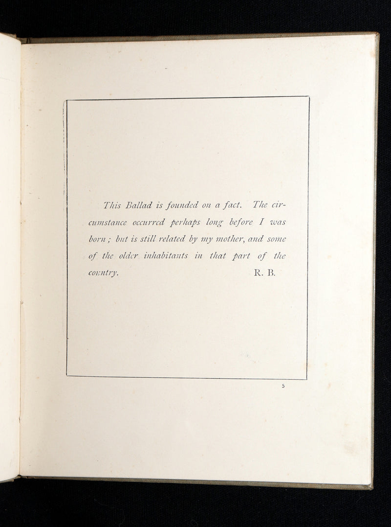 1890 Rare Book - The Fakenham Ghost by Robert Bloomfield Illustrated by Wimbush