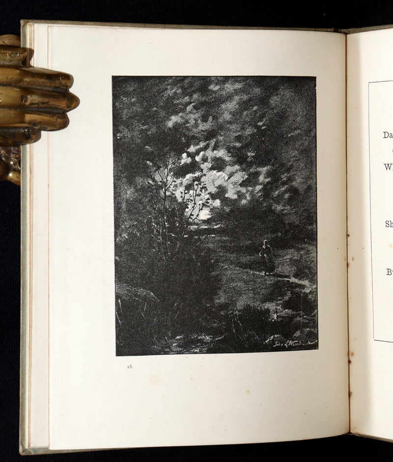 1890 Rare Book - The Fakenham Ghost by Robert Bloomfield Illustrated by Wimbush