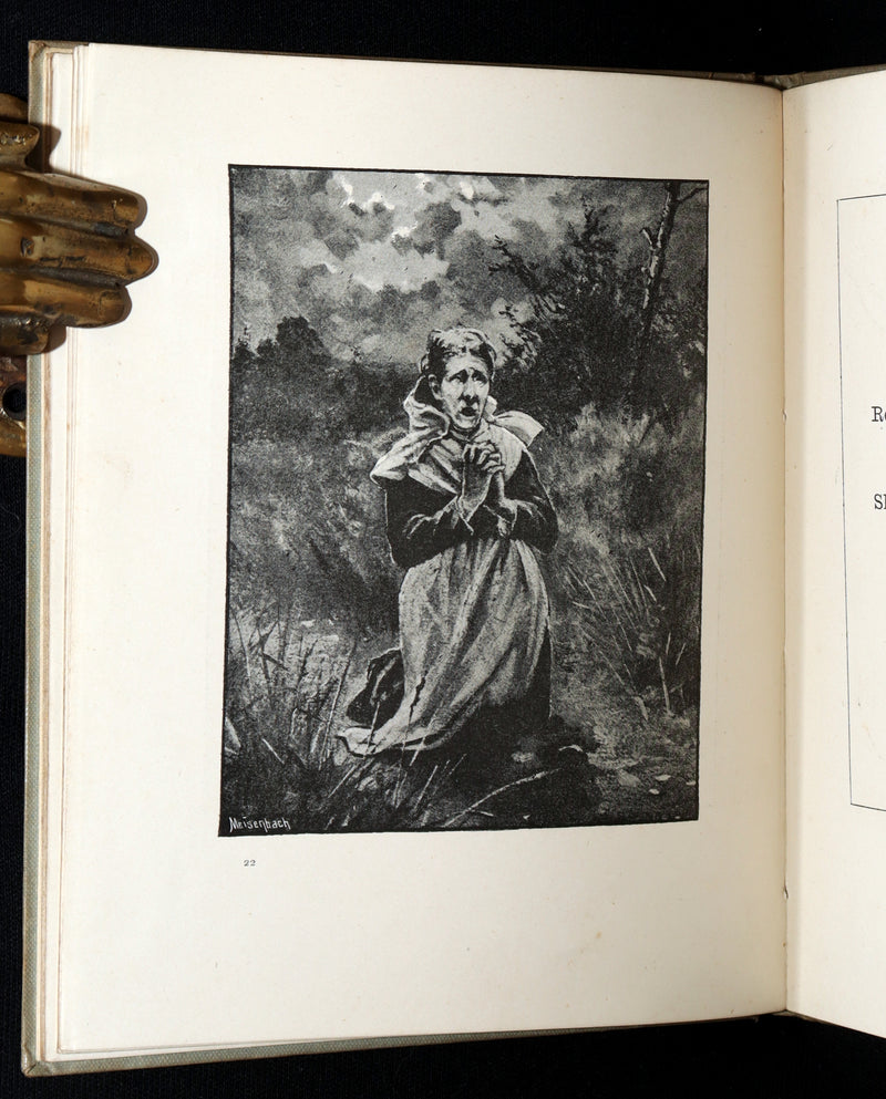 1890 Rare Book - The Fakenham Ghost by Robert Bloomfield Illustrated by Wimbush