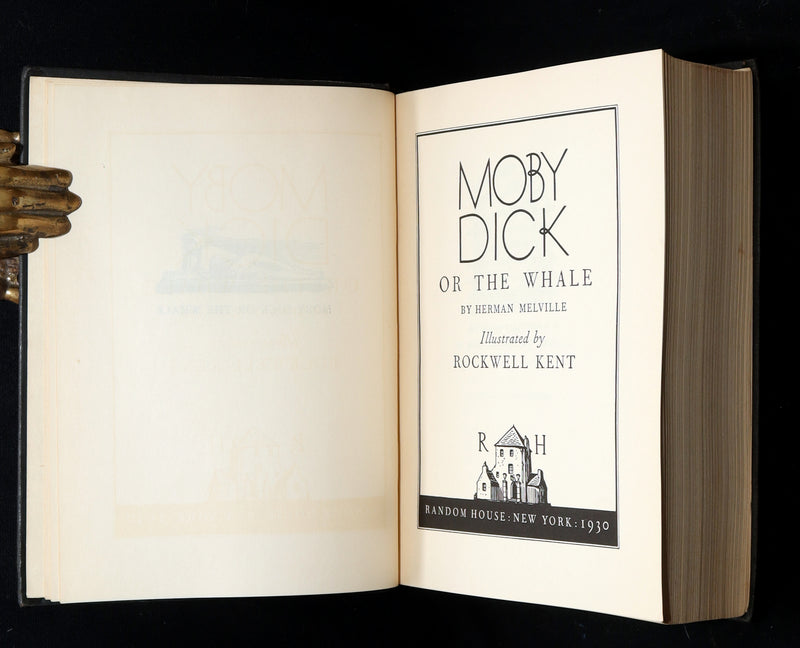 1930 Rare First Edition - Moby Dick by Melville illustrated by Rockwell Kent