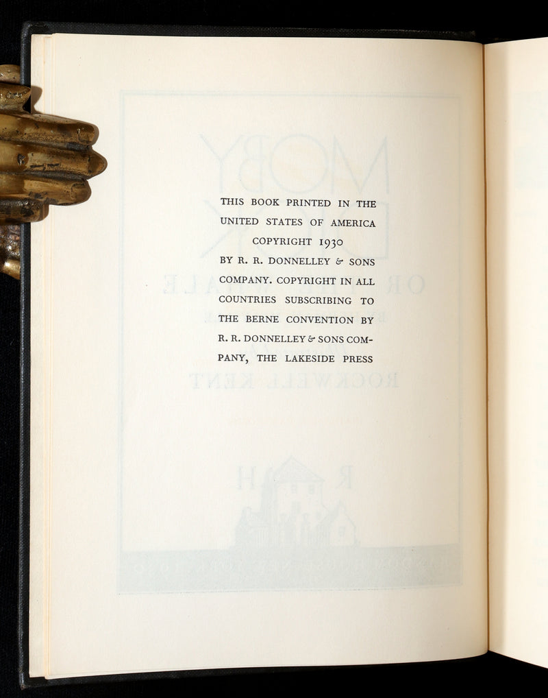 1930 Rare First Edition - Moby Dick by Melville illustrated by Rockwell Kent
