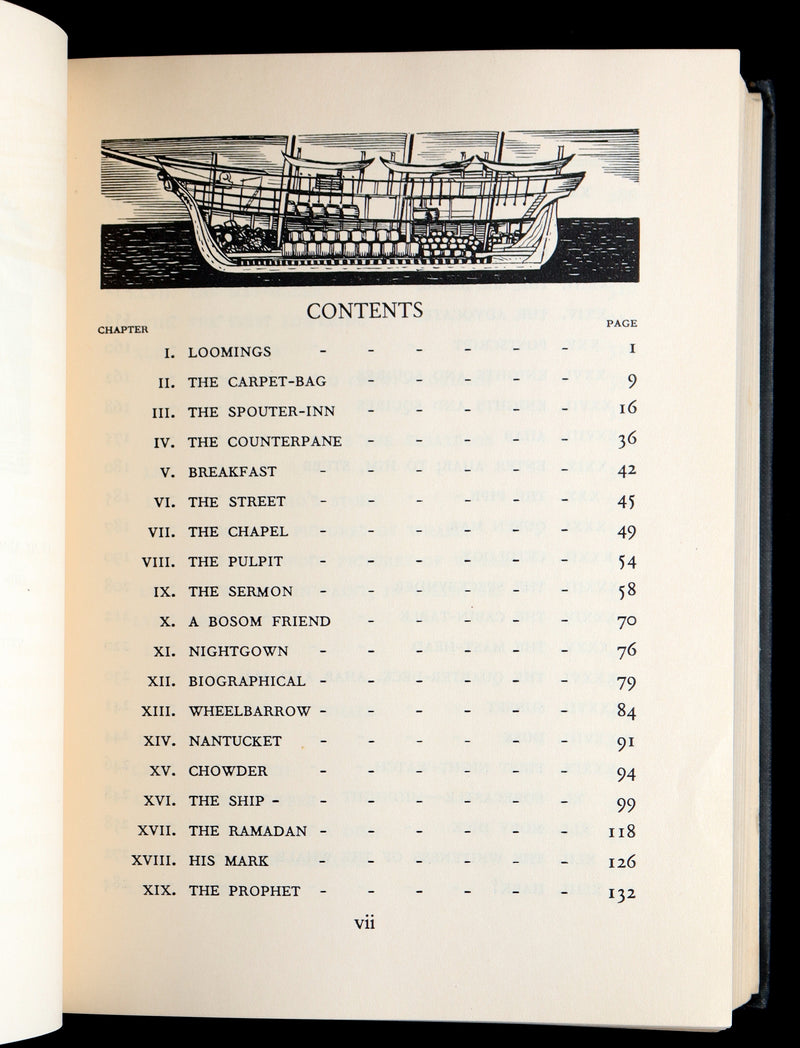 1930 Rare First Edition - Moby Dick by Melville illustrated by Rockwell Kent