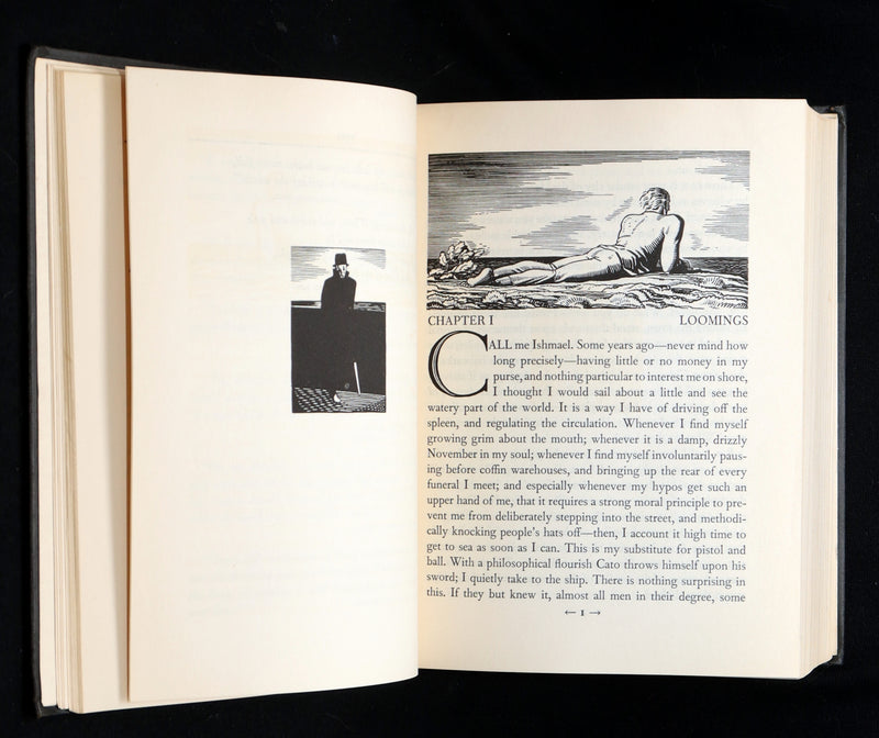 1930 Rare First Edition - Moby Dick by Melville illustrated by Rockwell Kent