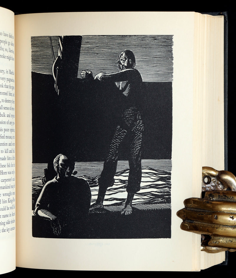 1930 Rare First Edition - Moby Dick by Melville illustrated by Rockwell Kent