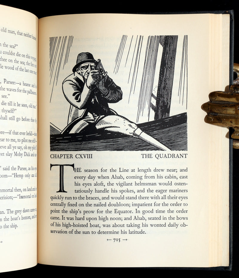 1930 Rare First Edition - Moby Dick by Melville illustrated by Rockwell Kent