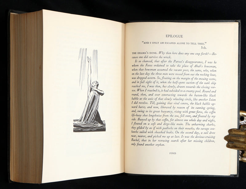 1930 Rare First Edition - Moby Dick by Melville illustrated by Rockwell Kent