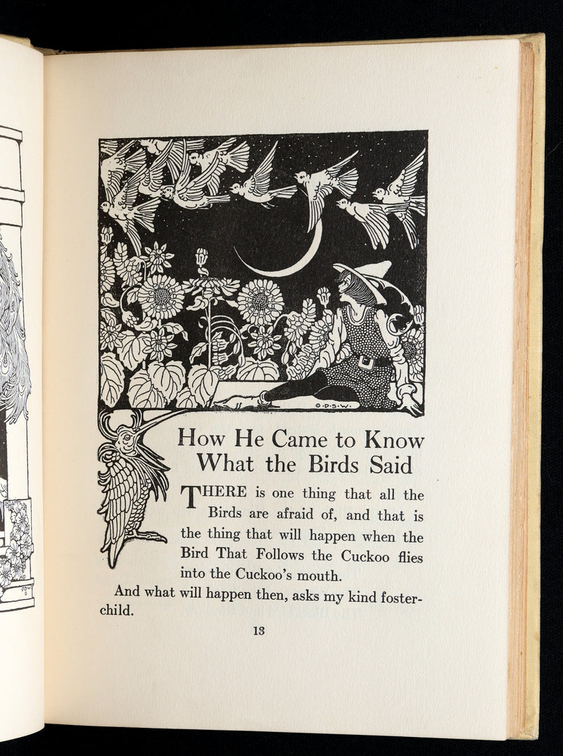 1918 First Edition-The Boy Who Knew What the Birds Said by Dugald Stewart Walker