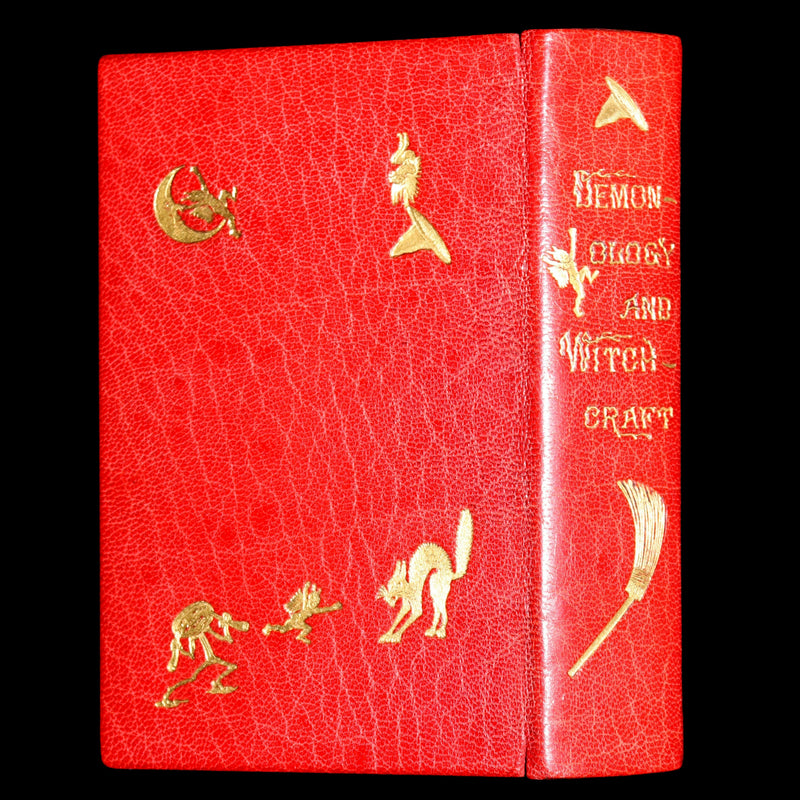 1830 First Edition bound by Wood - Letters on Demonology and Witchcraft by Scott