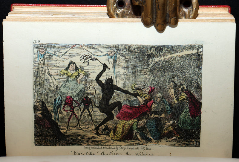 1830 First Edition bound by Wood - Letters on Demonology and Witchcraft by Scott