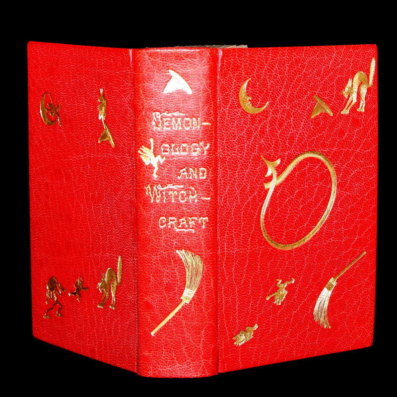 1830 First Edition bound by Wood - Letters on Demonology and Witchcraft by Scott
