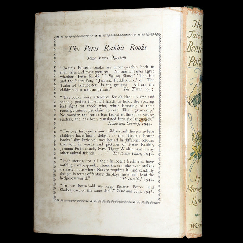 1946 Rare First Edition - The Tale of Beatrix Potter by Margaret Lane