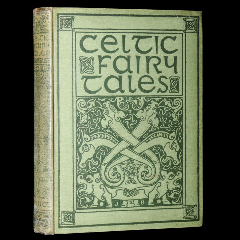 1892 Rare First Edition- Celtic Fairy Tales by J Jacobs Illustrated by JD Batten