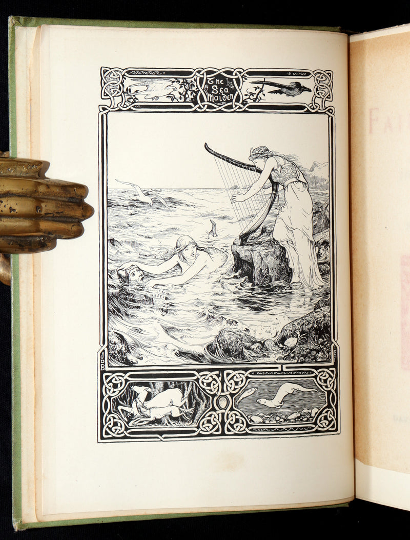 1892 Rare First Edition- Celtic Fairy Tales by J Jacobs Illustrated by JD Batten