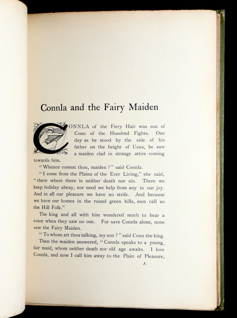 1892 Rare First Edition- Celtic Fairy Tales by J Jacobs Illustrated by JD Batten