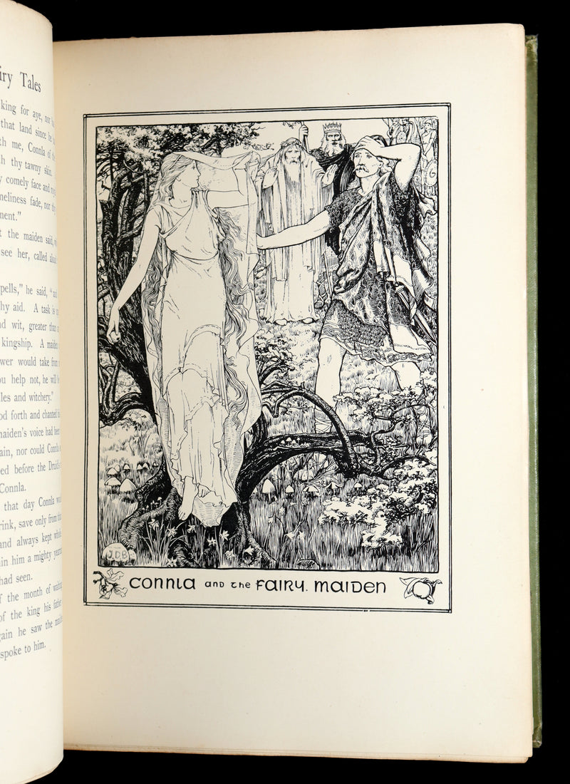 1892 Rare First Edition- Celtic Fairy Tales by J Jacobs Illustrated by JD Batten