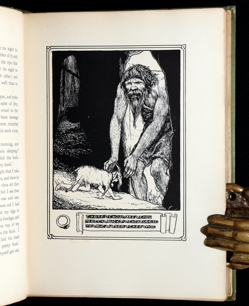 1892 Rare First Edition- Celtic Fairy Tales by J Jacobs Illustrated by JD Batten