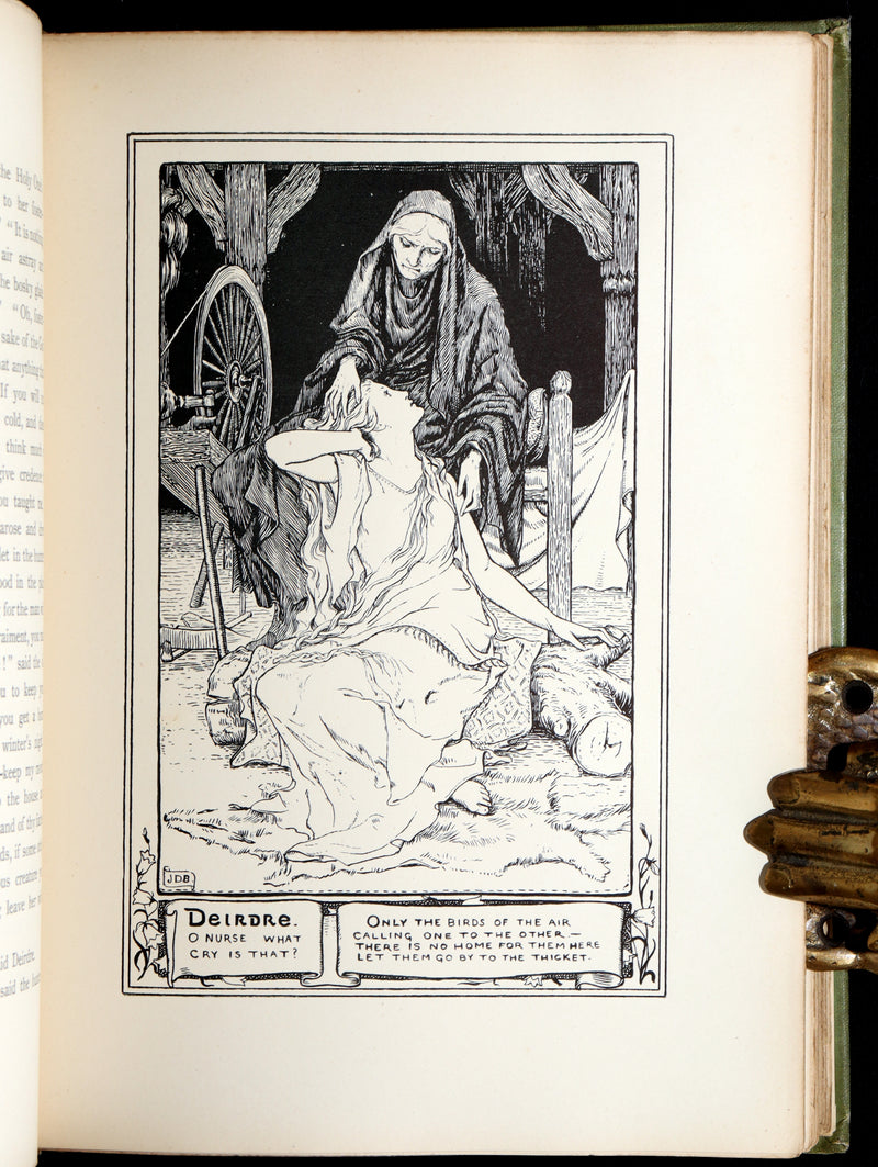 1892 Rare First Edition- Celtic Fairy Tales by J Jacobs Illustrated by JD Batten