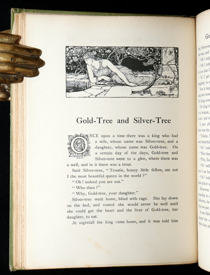 1892 Rare First Edition- Celtic Fairy Tales by J Jacobs Illustrated by JD Batten