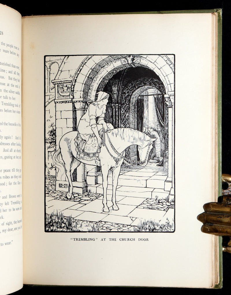 1892 Rare First Edition- Celtic Fairy Tales by J Jacobs Illustrated by JD Batten
