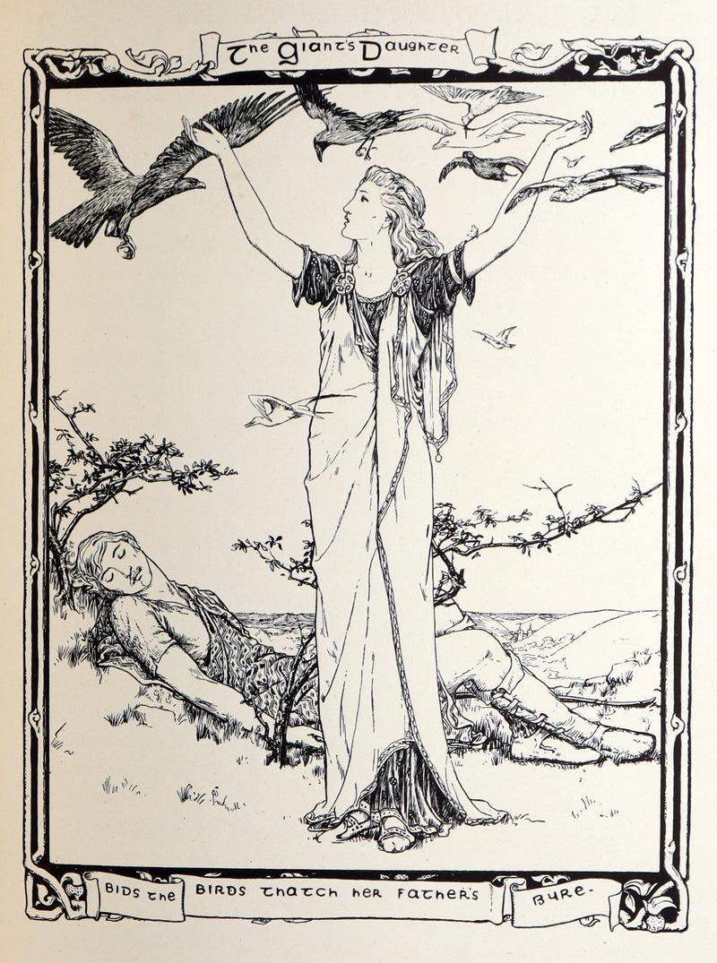 1892 Rare First Edition- Celtic Fairy Tales by J Jacobs Illustrated by JD Batten