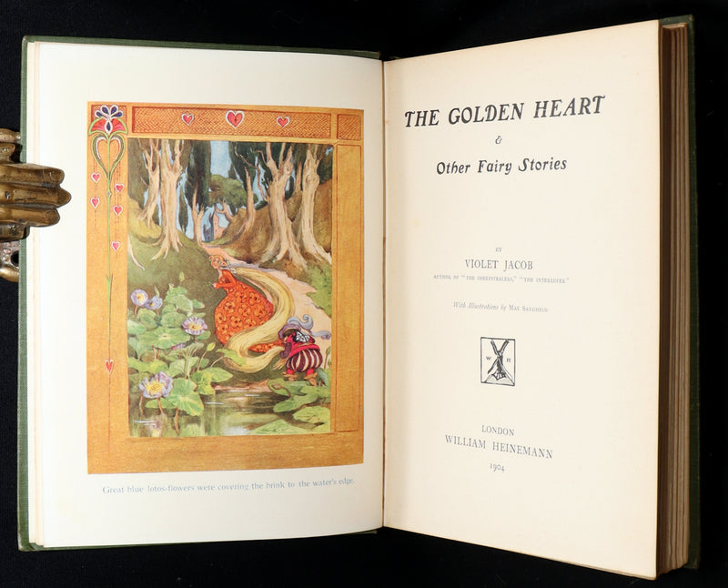 1904 First Edition - The Golden Heart and Other Fairy Stories by Violet Jacob