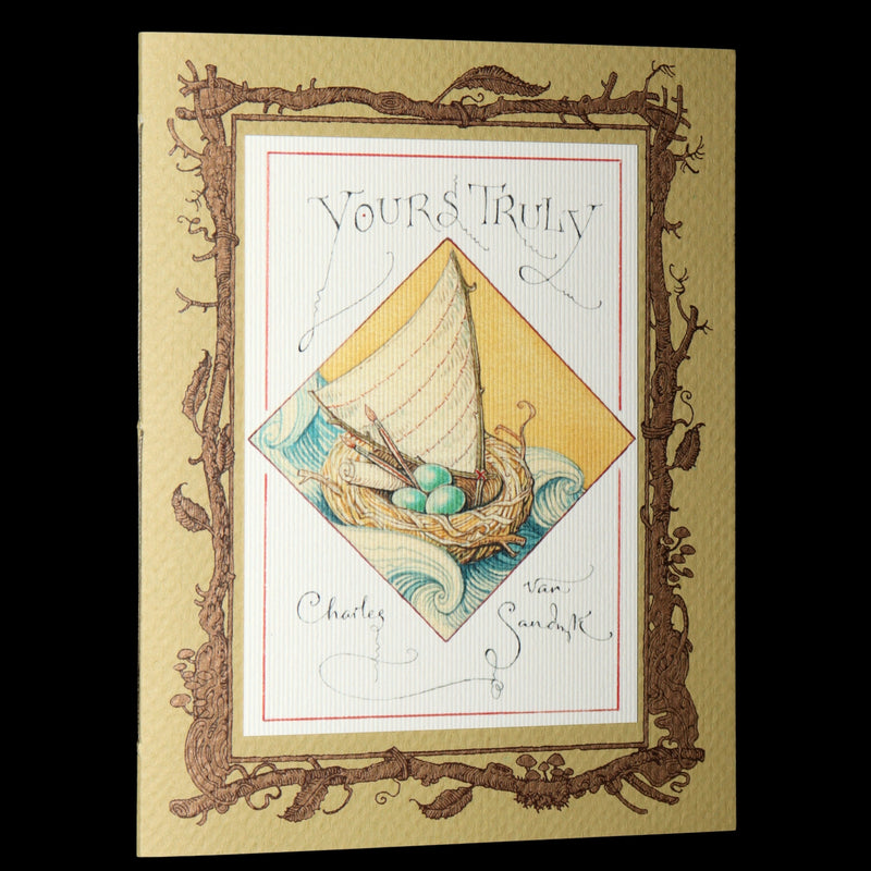 2021 Signed First Edition - Yours Truly, Biography of Charles van Sandwyk