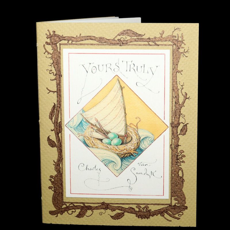 2021 Signed First Edition - Yours Truly, Biography of Charles van Sandwyk