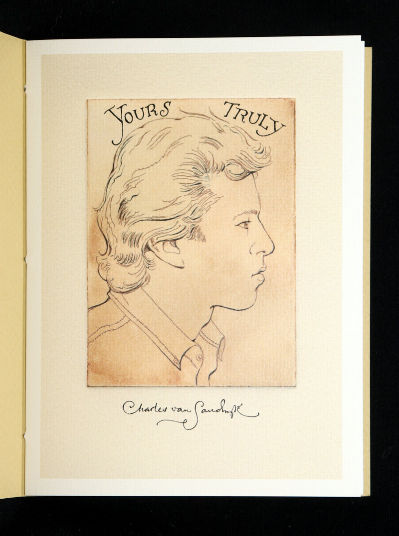 2021 Signed First Edition - Yours Truly, Biography of Charles van Sandwyk