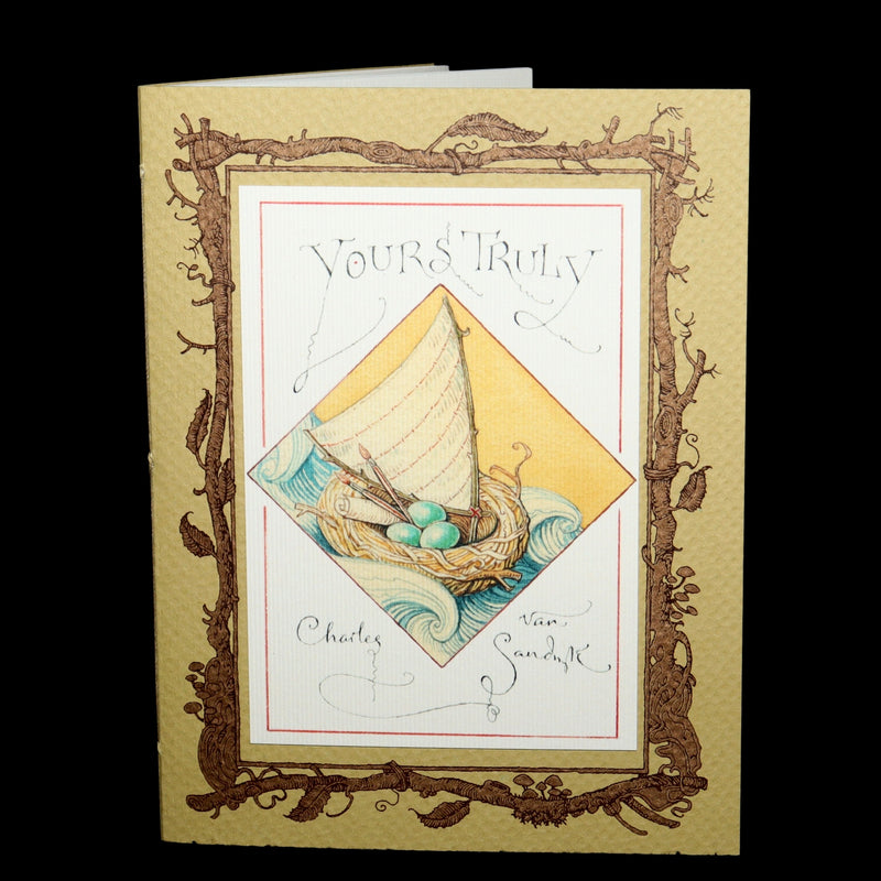 2021 Signed First Edition - Yours Truly, Biography of Charles van Sandwyk