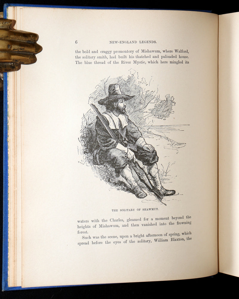 1884 Rare First Edition - New England Legends and Folk Lore by S.A. Drake