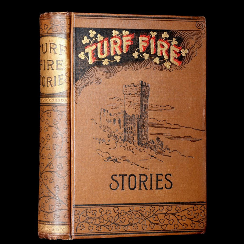 1890 Rare Book - Turf-Fire Stories and Fairy Tales of Ireland by Barry O’Connor