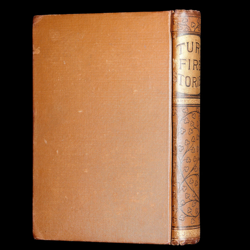 1890 Rare Book - Turf-Fire Stories and Fairy Tales of Ireland by Barry O’Connor