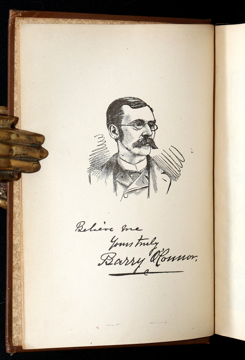 1890 Rare Book - Turf-Fire Stories and Fairy Tales of Ireland by Barry O’Connor