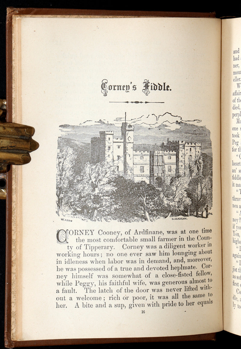 1890 Rare Book - Turf-Fire Stories and Fairy Tales of Ireland by Barry O’Connor