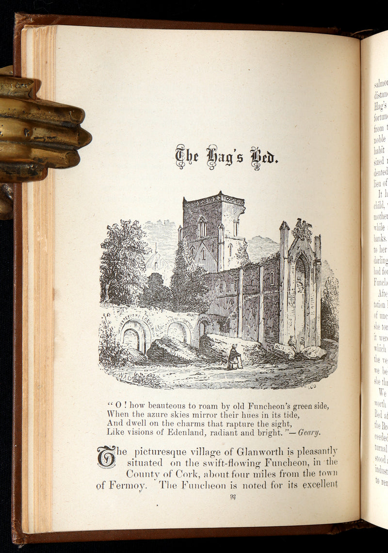 1890 Rare Book - Turf-Fire Stories and Fairy Tales of Ireland by Barry O’Connor