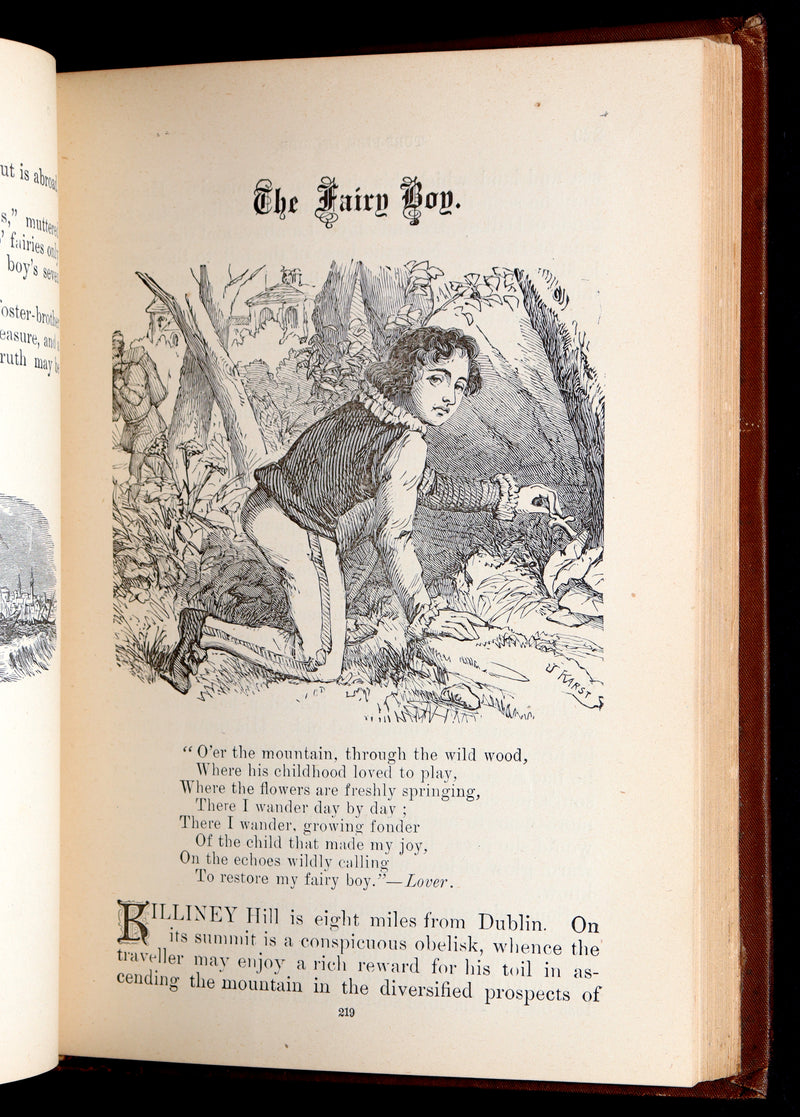 1890 Rare Book - Turf-Fire Stories and Fairy Tales of Ireland by Barry O’Connor
