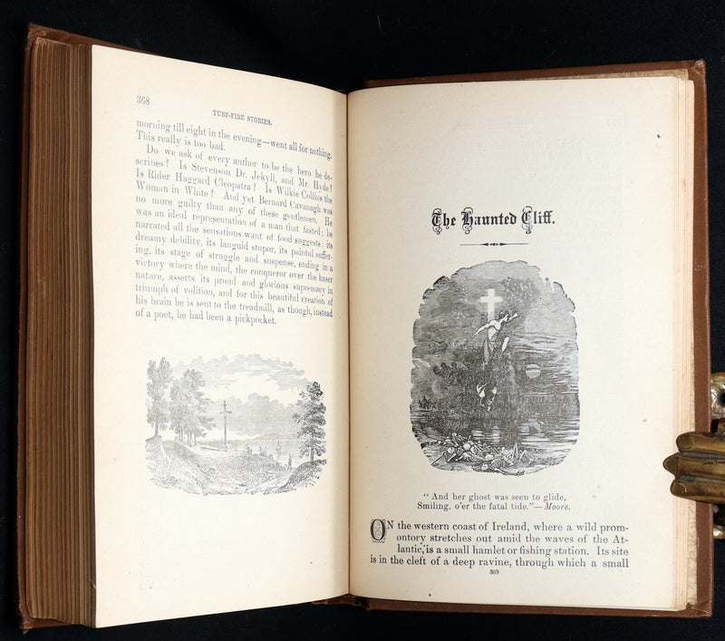 1890 Rare Book - Turf-Fire Stories and Fairy Tales of Ireland by Barry O’Connor