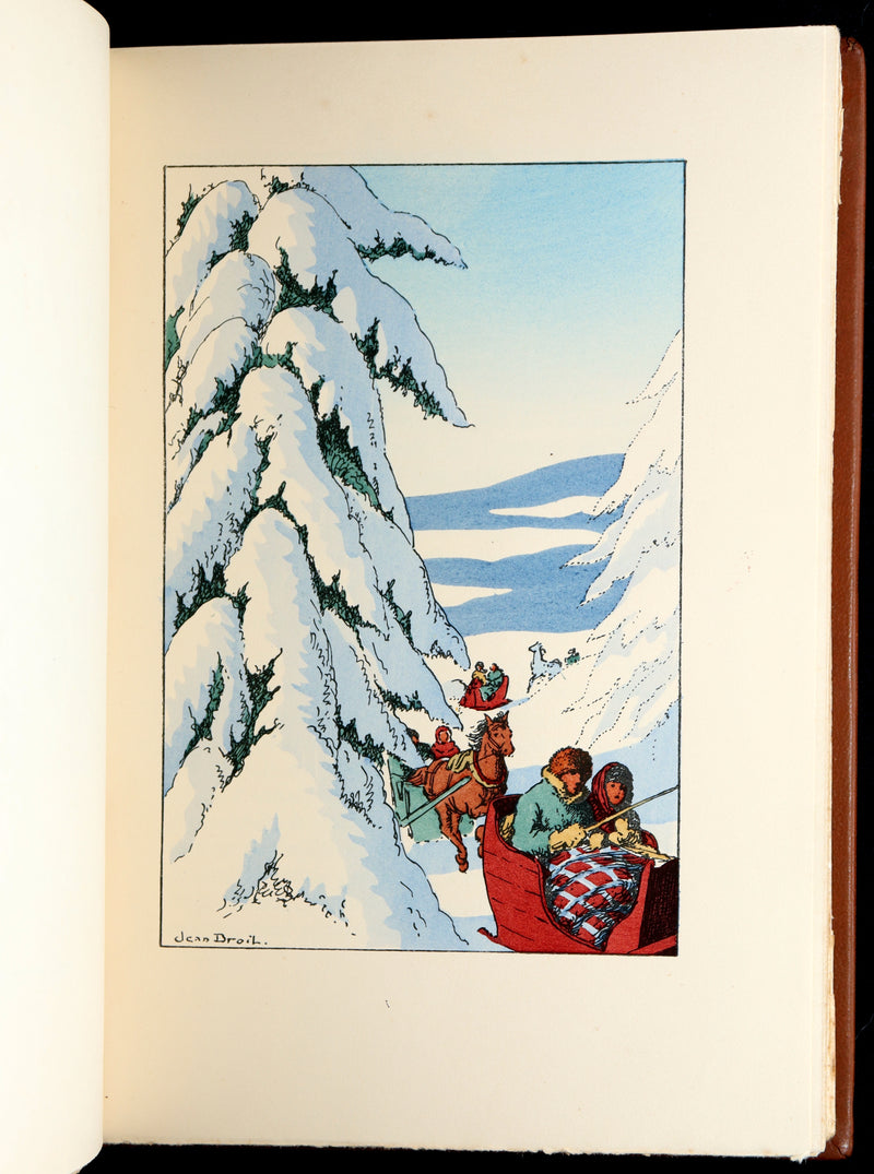 1932 Rare French Edition - Maria Chapdelaine by L. Hemon illustrated by J. Droit