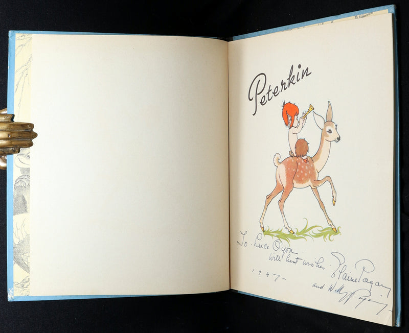 1940 Signed First Edition- Peterkin by Elaine Pogány Illustrated by Willy Pogány