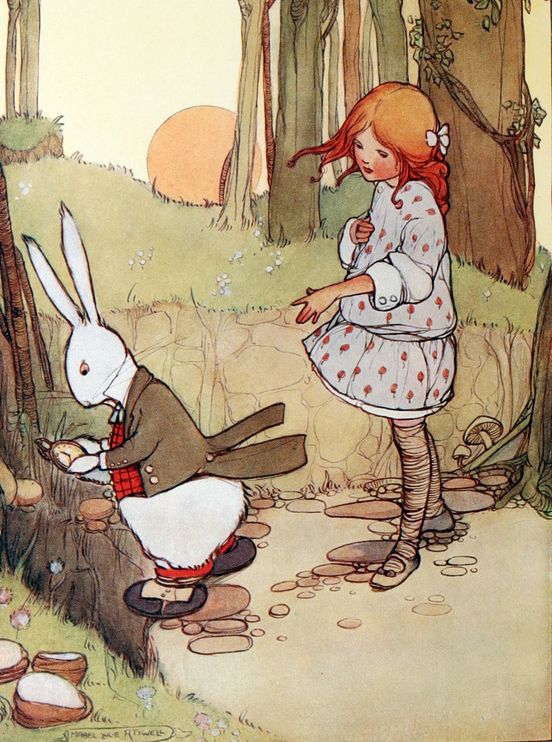 1911 First US Edition - Alice in Wonderland illustrated by Mabel Lucie Attwell