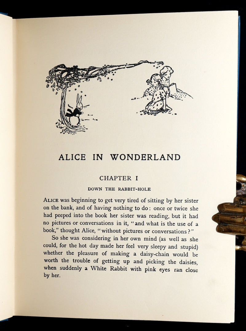 1911 First US Edition - Alice in Wonderland illustrated by Mabel Lucie Attwell