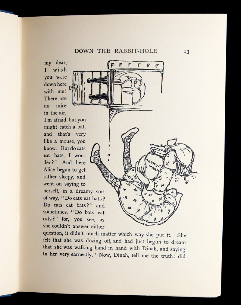 1911 First US Edition - Alice in Wonderland illustrated by Mabel Lucie Attwell