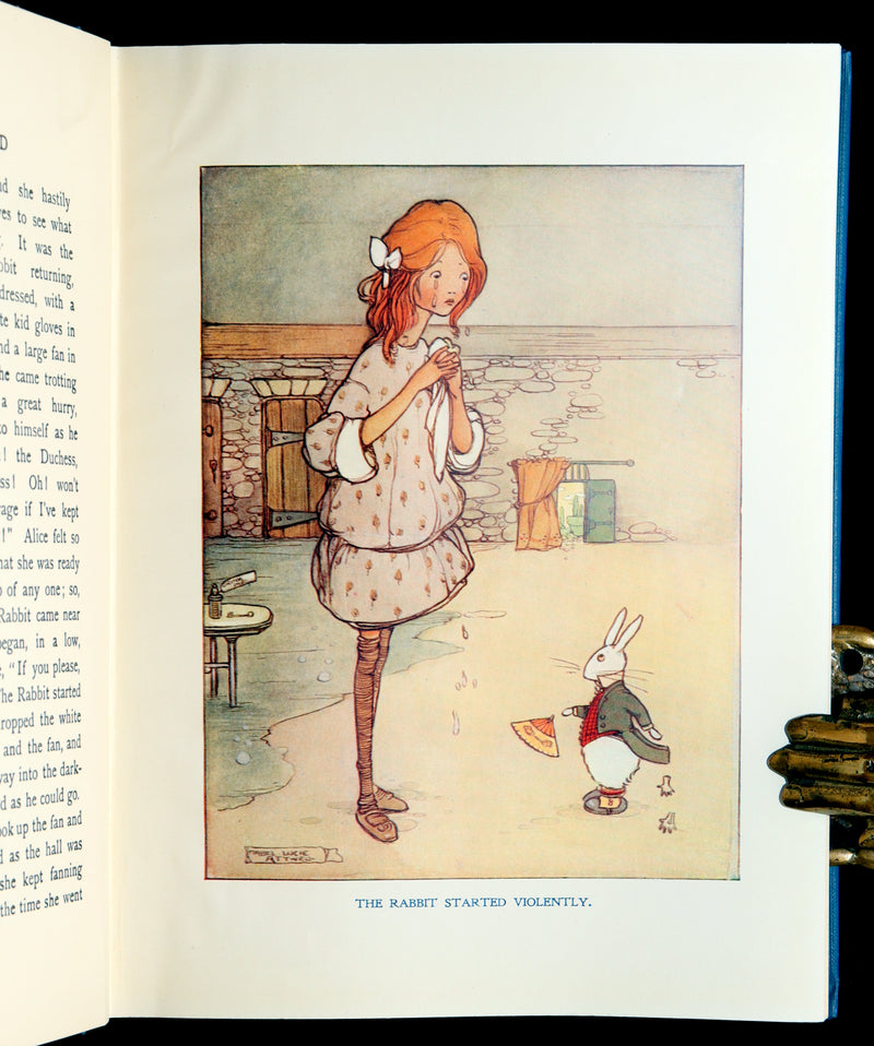 1911 First US Edition - Alice in Wonderland illustrated by Mabel Lucie Attwell