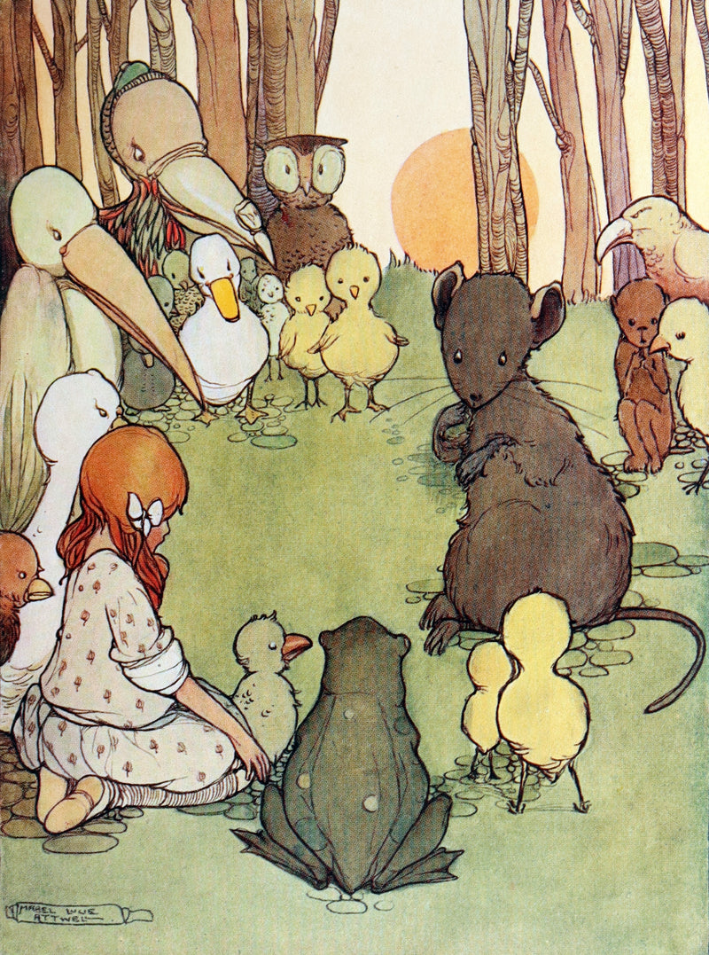 1911 First US Edition - Alice in Wonderland illustrated by Mabel Lucie Attwell